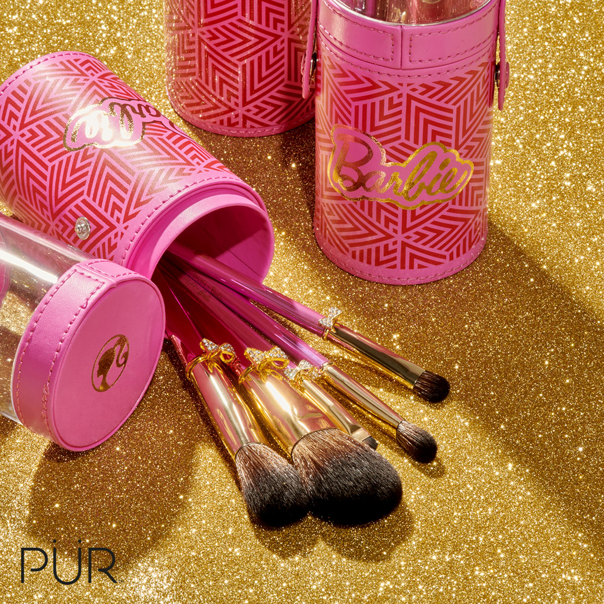 Pur x barbie brush set sale